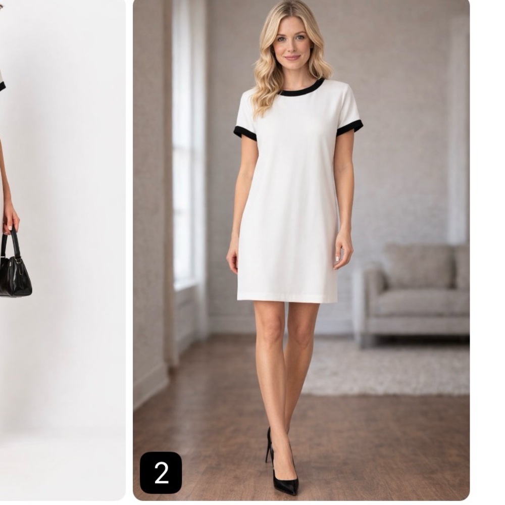 New Lauren Ralph Lauren short-sleeve day dress
